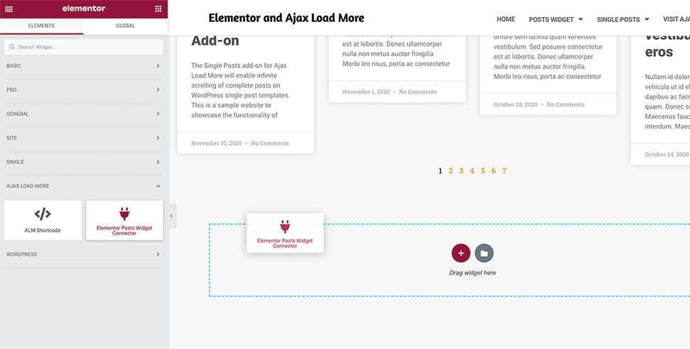 Elementor Post Widget Infinite Scrolling | Add-ons | Ajax Load More