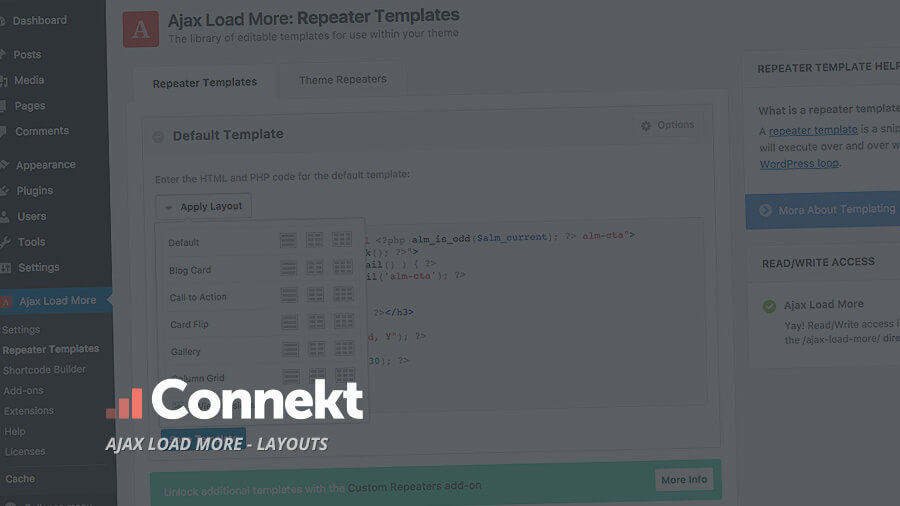 Add Layouts Predefined Responsive Layouts | Add-ons | Ajax Load More